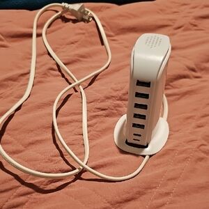 White Multi-Port USB Charger